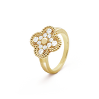 VCA CLOVER DIAMOND RING