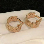VCA PERLEE DIAMOND EARRINGS
